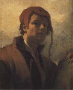 Willem Drost Self-Portrait painting